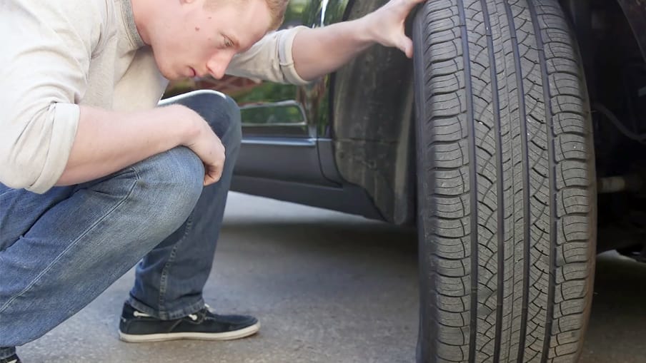 Check aging tires step4