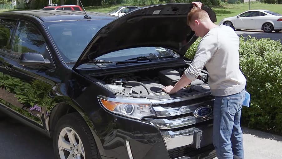 how to check your transmission fluid step 06