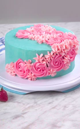 How to create a rosette cake