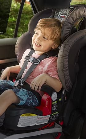 How to install a forward facing car seat Image