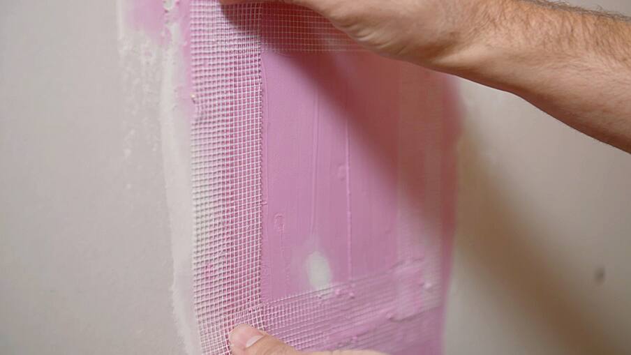 how to patch a drywall step 9