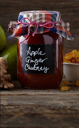 How to prepare apple ginger chutney