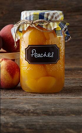 How to preserve peaches