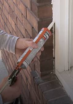 How to apply exterior caulking