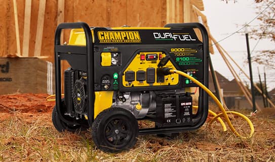 Shop dual-fuel generators now.