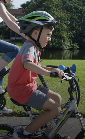 How to fit a child's bike Image