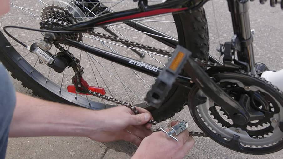 change bike chain step5