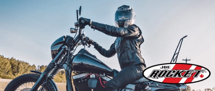 GEAR UP & SUIT UP WITH JOE ROCKET Apparel, accessories, and helmets for an adventure, any type of rider.  Shop Now