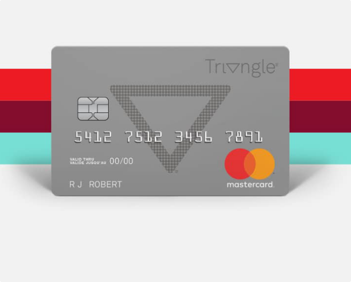 MasterCard à triangle gris