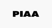 Le logo de la société PIAA : Le mot-symbole « PIAA » en noir.