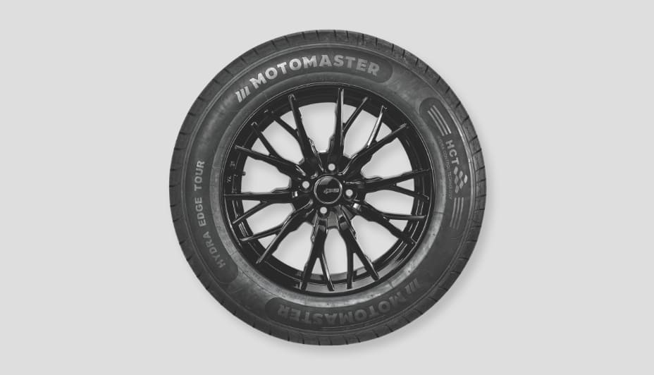 A MotoMaster tire