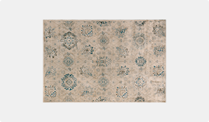 Grand tapis avec motif