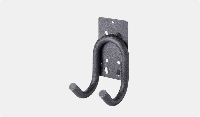 Black steel hanging hook