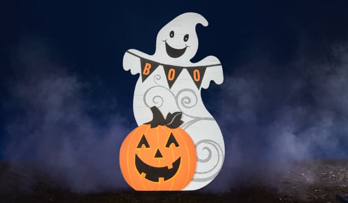 Boo Table Sign