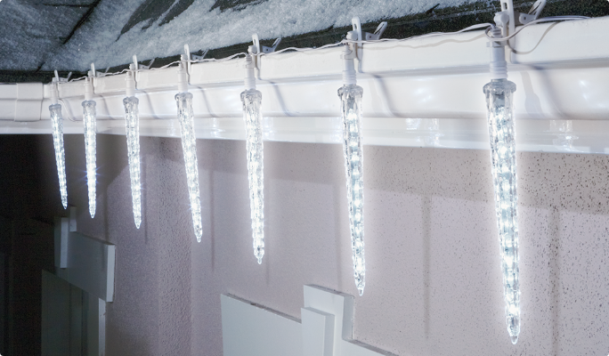 Christmas Icicle Lights 