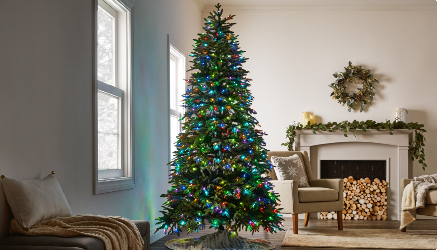 Trendy Christmas Trees Canadian Tire   Odp Trendy Trees Noma Adv Aurora Music Lights 