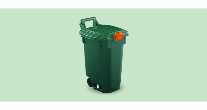 With a lid lock resistant to rodent tampering, this multi-storage container is ideal for birdseed, pet food, walkway salt or for organic food collection.