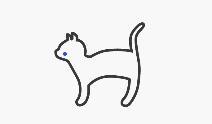 Illustration of a cat