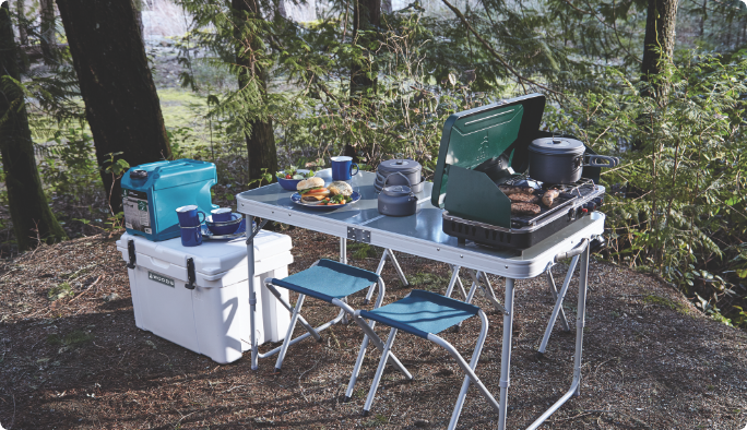 Tables de camping