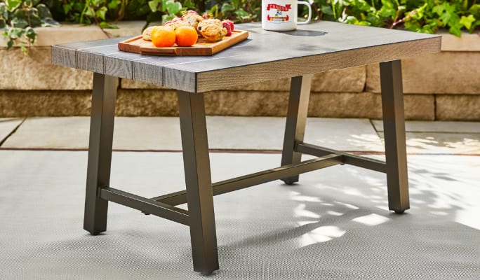 Canvas Breton Patio Coffee Table 