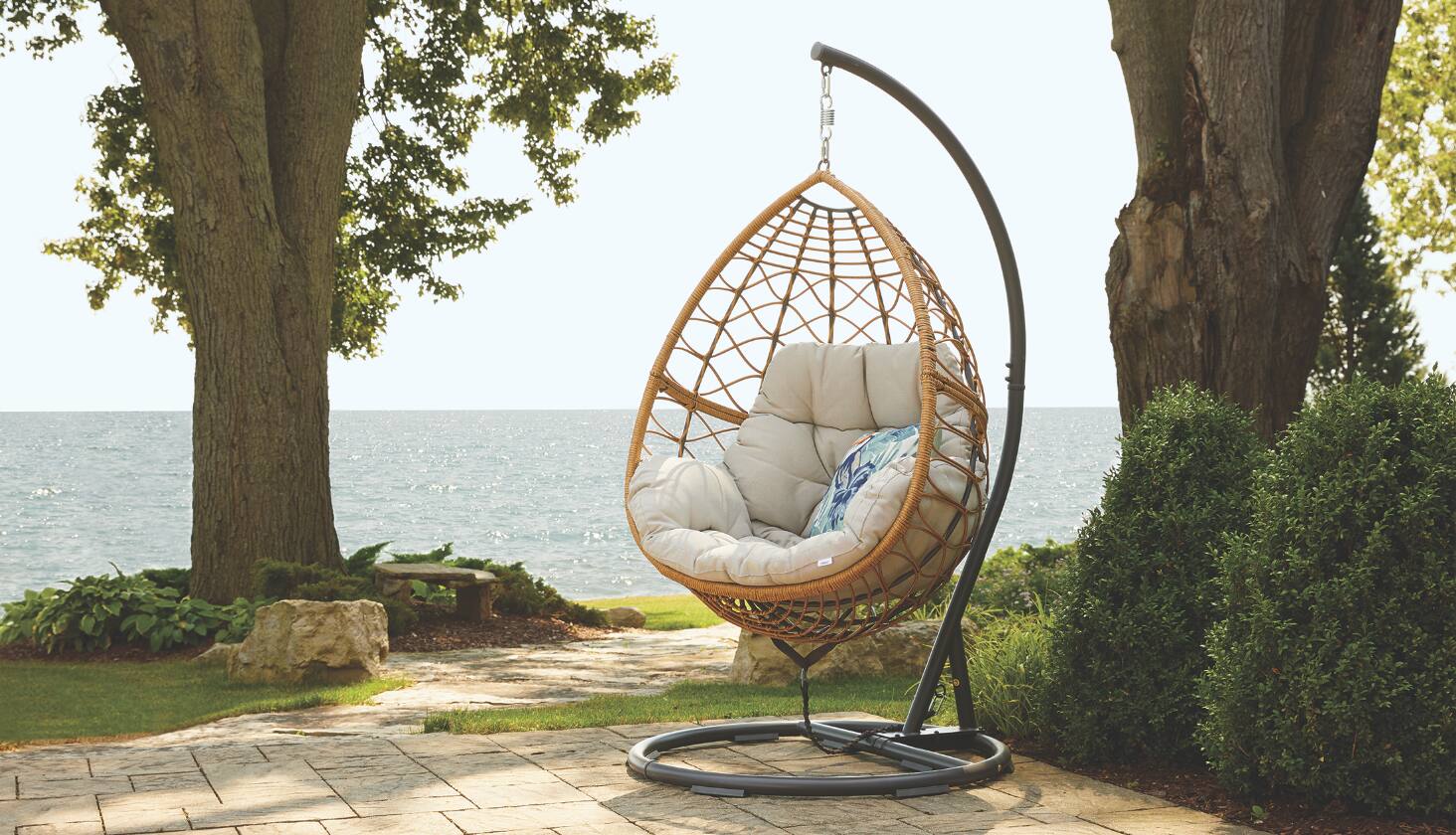 CANVAS SYDNEY EGG SWING CHAIR