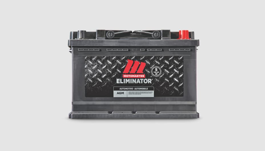 Batterie MOTOMASTER ELIMINATOR AGM, groupe 48 (H6/L3), 760 ADF