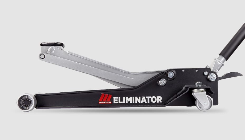 MotoMaster Eliminator Heavy-Duty Low Profile Long Reach Garage Jack, 3-Ton