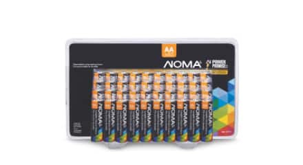 NOMA 40-pk AA Alkaline Batteries