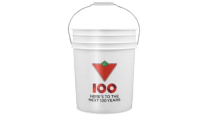 Canadian Tire Plastic Food Grade Safe Bucket
