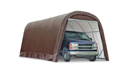 ShelterLogic Waterproof Round Instant Car Garage 