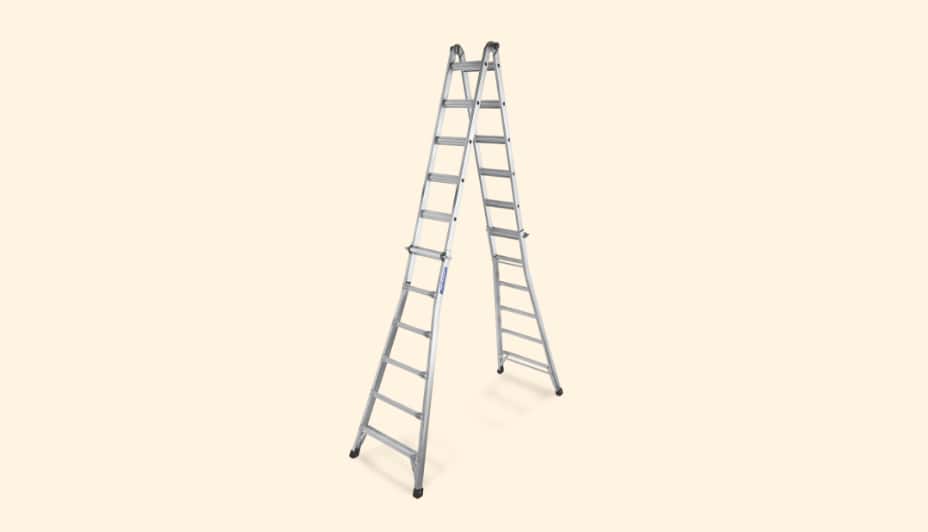 Mastercraft Grade 1A Multi-Task Ladder, 25-ft 