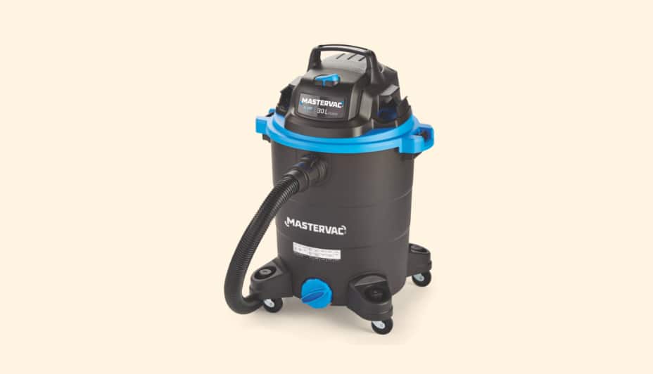 Aspirateur de déchets secs/humides MasterVac, 30 L Abri de garage pour auto type rond hydrofuge ShelterLogic 