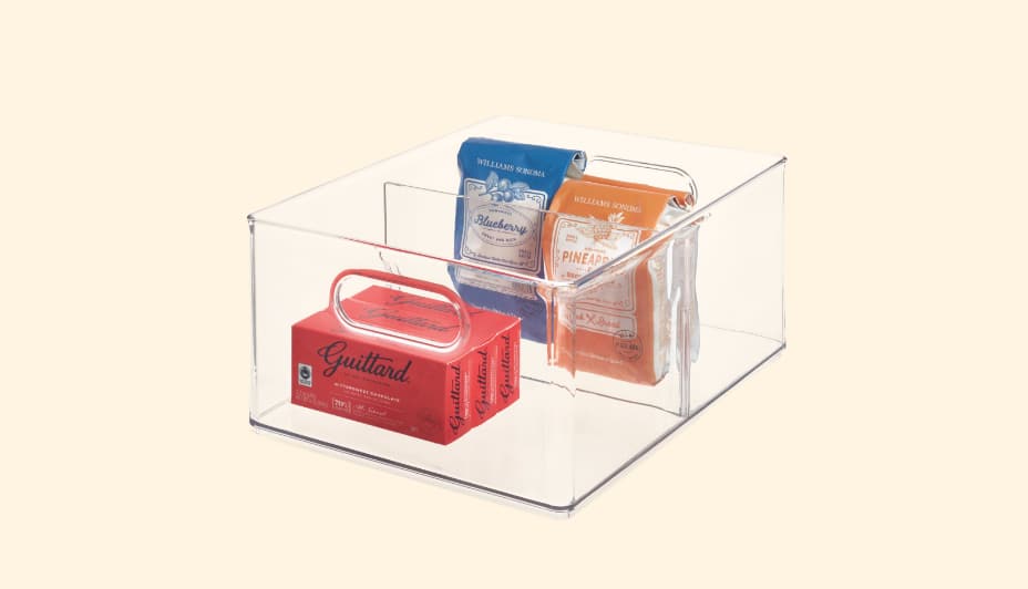Boîte profonde polyvalente à compartiments The Home Edit par iDESIGN 