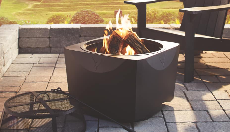 Vermont Castings 2-in-1 Cooking Grill & Low Smoke Fire Pit 