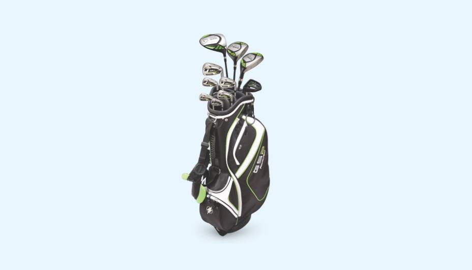  TaylorMade 5.0 Golf Stand Bag, Black Spalding® 