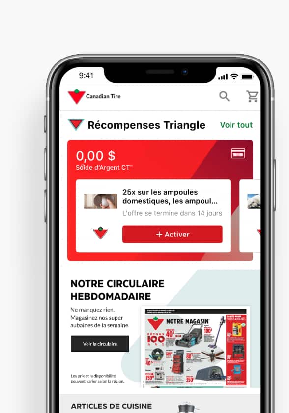 Accumulez des récompenses 