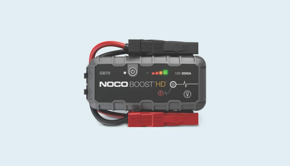 NOCO Genius GB70 Boost HD Booster Pack/Jump Starter, 2000-Amp, 12V
