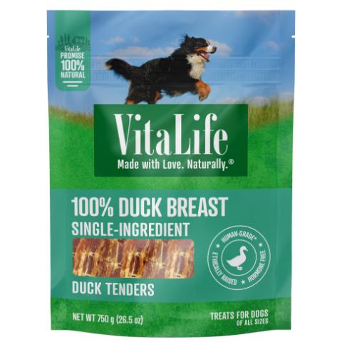VitaLife duck breast dog treats