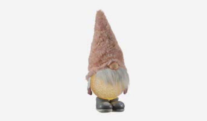For Living Brights pink gnome