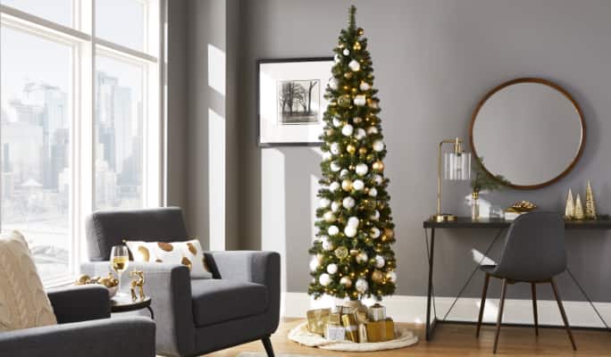 CANVAS Small Spaces Collection on a tree and living room