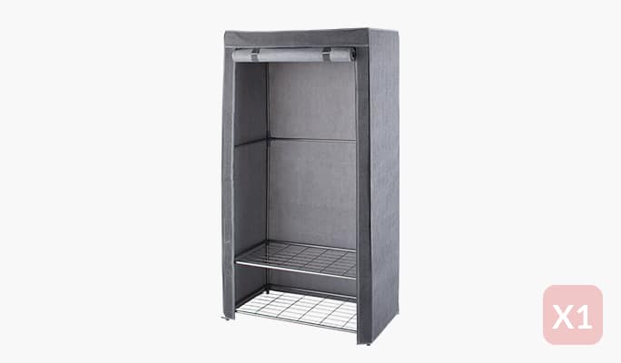 Type A Ease Freestanding Closet with Cover