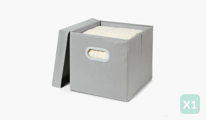 Type A Ease Large Fabric Storage Bin