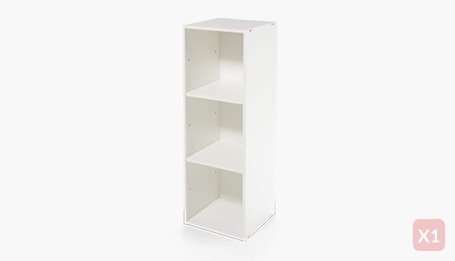 Type A Stack 3-Shelf Storage Unit