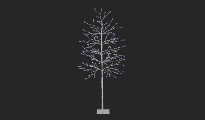 CANVAS LED Colour-Changing Tree, 5-ft