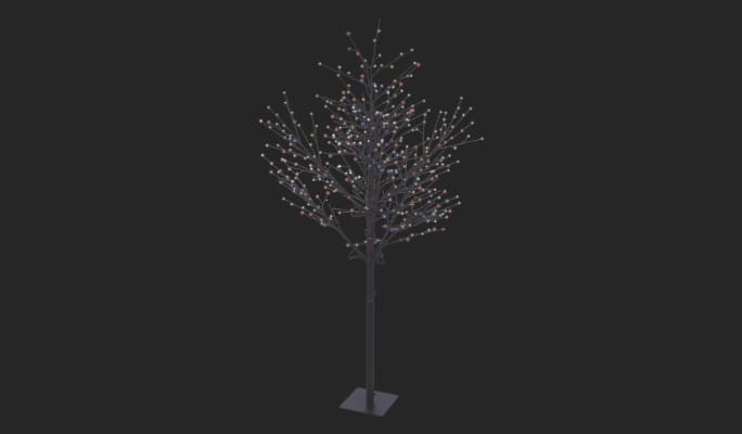 CANVAS Twig Tree, multicoloured, 8-ft
