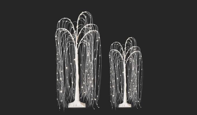 CANVAS Whispering Willow Trees, 2-pk