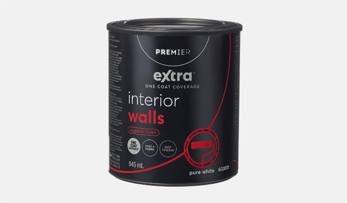 A pack of Ready to Roll interior wall paint.