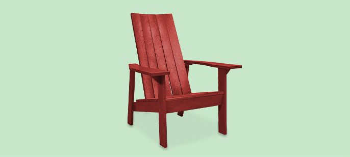 CANVAS Recycled Plastic Outdoor Patio Chair