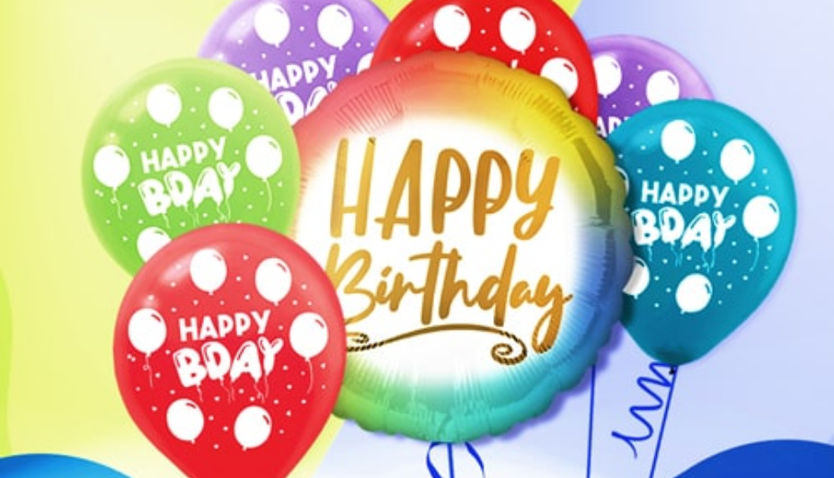 Ballons d’anniversaire