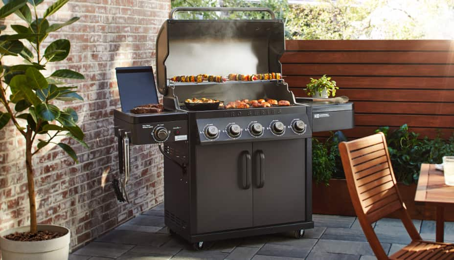 Coleman Pro 5-Burner Convertible Grill